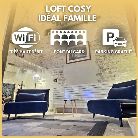רמולין Chez Lydia - Loft Cosy, Depart Canoe A Pied, Proche Pont-Du-Gard Et Uzes מראה חיצוני תמונה