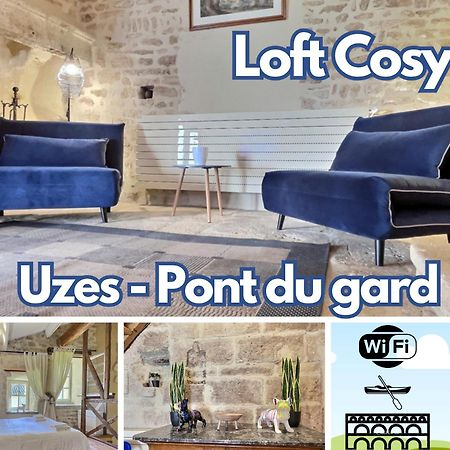 רמולין Chez Lydia - Loft Cosy, Depart Canoe A Pied, Proche Pont-Du-Gard Et Uzes מראה חיצוני תמונה