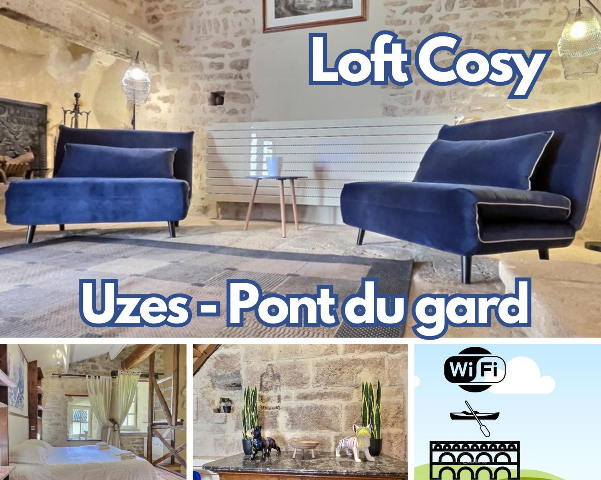 רמולין Chez Lydia - Loft Cosy, Depart Canoe A Pied, Proche Pont-Du-Gard Et Uzes מראה חיצוני תמונה